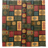 Rideau de douche tribal africain (Devant)