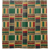 Rideau de douche tribal africain (Devant)