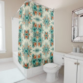 Rideau de douche Tropical Light (En situation)