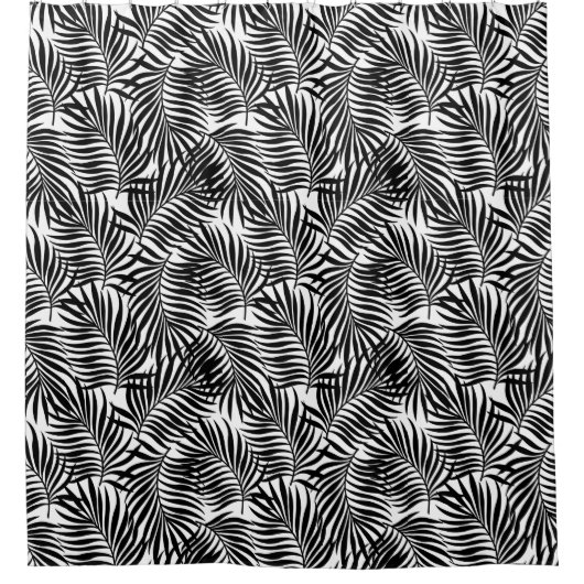 Rideau de douche tropicale Palm (Devant)