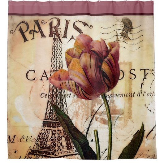 Rideau de douche Tulip Paris (Devant)