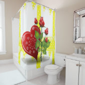 Rideau de douche Valentine (En situation)