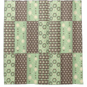 Rideau de douche Vert Brown (Devant)