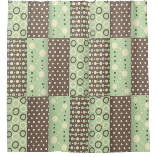 Rideau de douche Vert Brown (Devant)