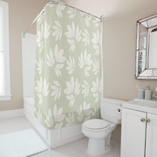 Rideau de douche vert Sage