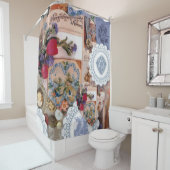 Rideau de douche victorien (En situation)