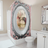 Rideau de douche victorien (En situation)