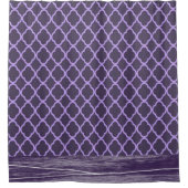 Rideau de douche violet (Devant)