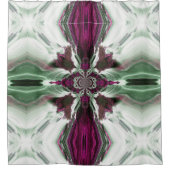 Rideau de douche violet Ocean Breeze (Devant)