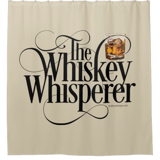 Rideau de douche Whiskey Whisperer (Devant)