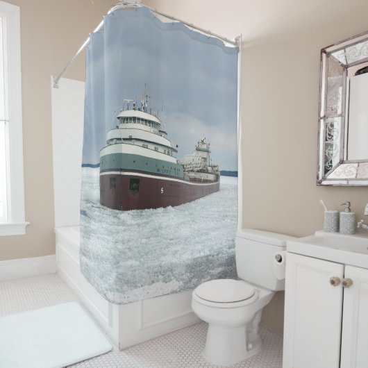 rideau de douche Wilfred Sykes (En situation)