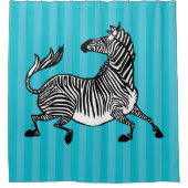 Rideau de douche Zebra 4 (Devant)