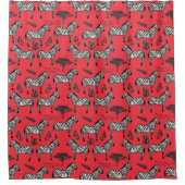 Rideau de douche Zebra Pattern (Devant)