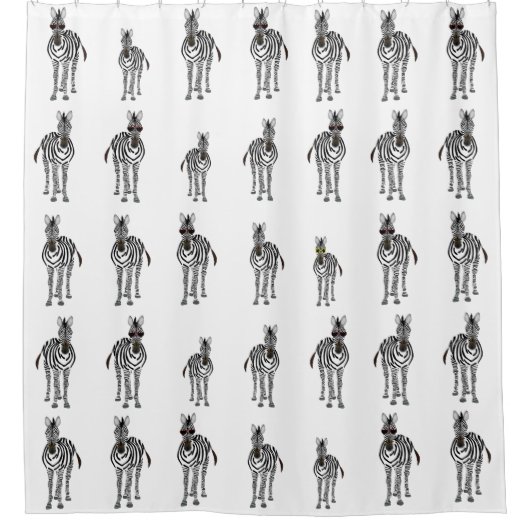 Rideau de douche Zebras (Devant)