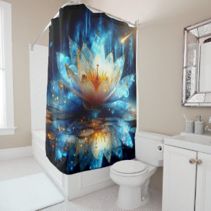 Rideau de douche zen