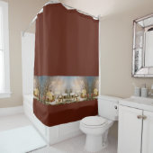 Rideau en douche americana de pays de cheval de (En situation)