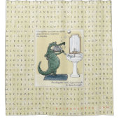 Rideau en douche anglais/espagnol - (Devant)