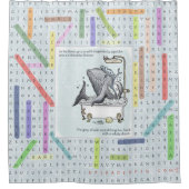 Rideau en douche anglais/espagnol - facile/Fácil (Devant)