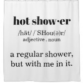 Rideau en douche chaud de définition de douche (Devant)