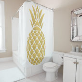 Rideau en douche d'ananas (En situation)