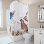 Rideau en douche d'aquarium populaire de boîte aux (En situation)