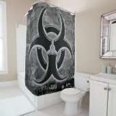 rideau en douche de biohazard (En situation)