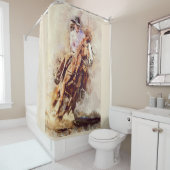 Rideau en douche de cheval d'équitation de (En situation)