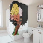 Rideau en douche de couture de Cocos (En situation)