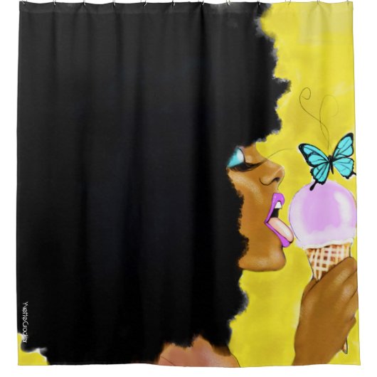 Rideau en douche de crème glacée (Devant)