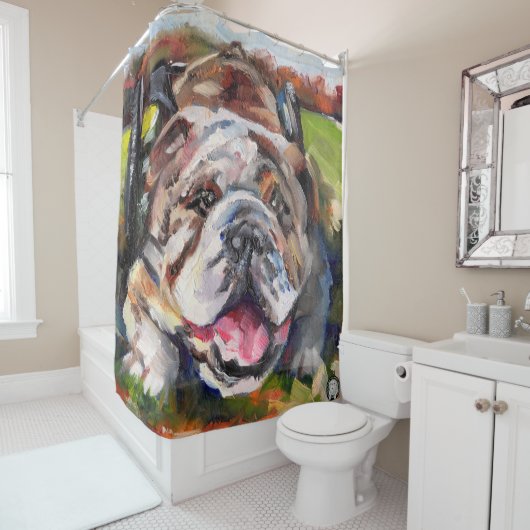 Rideau en douche de délivrance d'OSNEB (En situation)