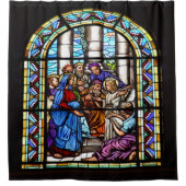 Rideau en douche de fenêtre d'église (Devant)