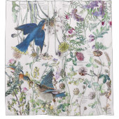 Rideau en douche de fleur de fleur sauvage (Devant)