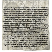 Rideau en douche de fleur de tournesol de bible (Devant)