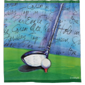 Rideau en douche de golf (Devant)