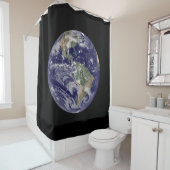 Rideau en douche de la terre (En situation)