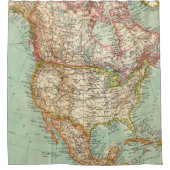 Rideau en douche de l'Amérique du Nord (Devant)