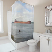 Rideau en douche de mineur de Mesabi (En situation)