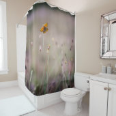 Rideau en douche de papillon (En situation)