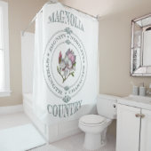 Rideau en douche de pays de magnolia (En situation)