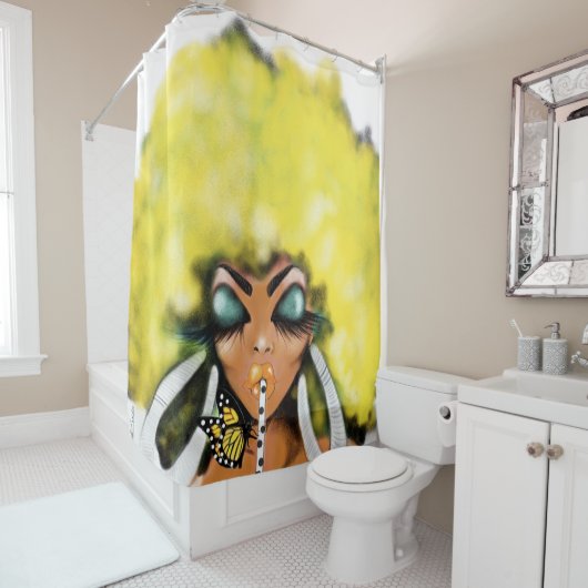 Rideau en douche de Sippin (En situation)