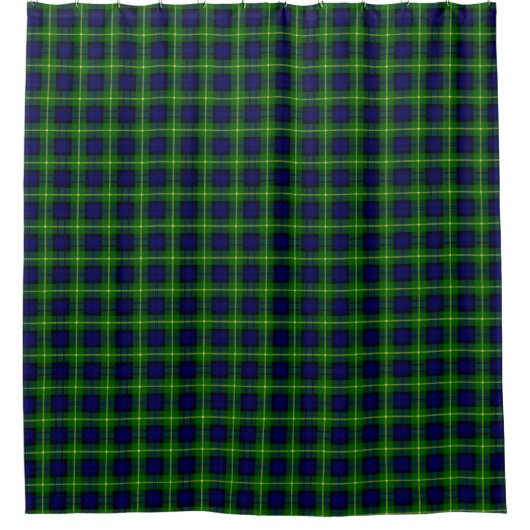 Rideau en douche de tartan de Gordon (Devant)