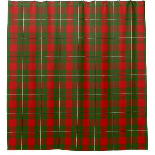 Rideau en douche de tartan de MacGregor (Devant)