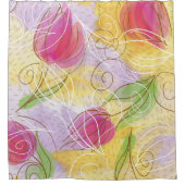 Rideau en douche de tulipe (Devant)