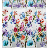 RIDEAU EN DOUCHE DES EMPREINTES DE PATTES %PIPE% (Devant)