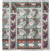 Rideau en douche d'étang de Lilypad de nénuphar de (Devant)