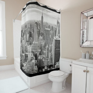 Rideau en douche d'horizon de New York City