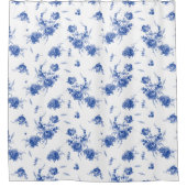 Rideau en douche d'Olivia en encre (Devant)