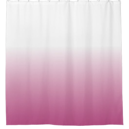 RIDEAU EN DOUCHE DU ROSE ROSE OMBRE (Devant)