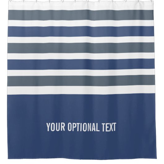 Rideau en douche fait sur commande de motif de (Devant)