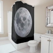 Rideau en douche fait sur commande de PLEINE LUNE (En situation)